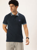 Men's Classic Fit Polo Collar Cotton T-Shirt