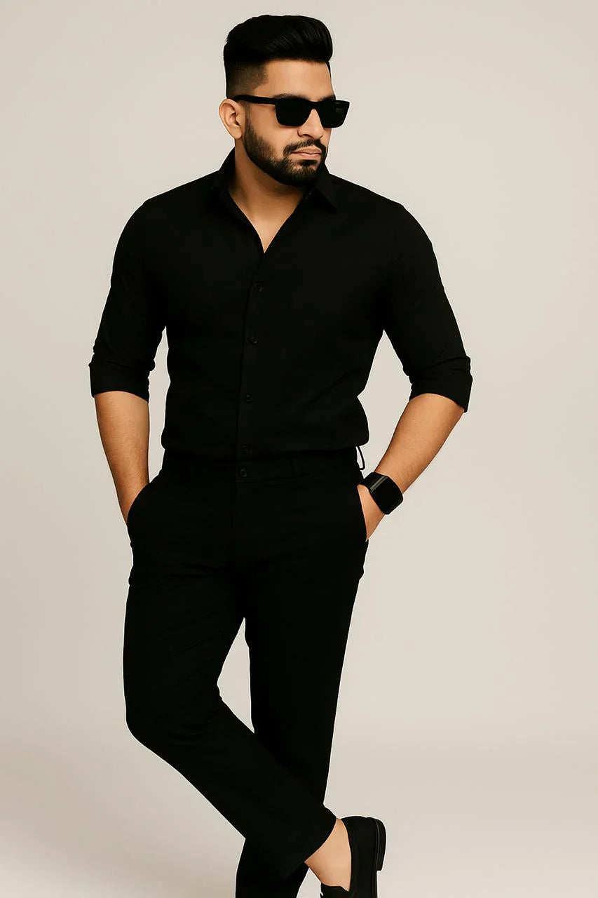 Men's Premium Shirt & Trouser Combo